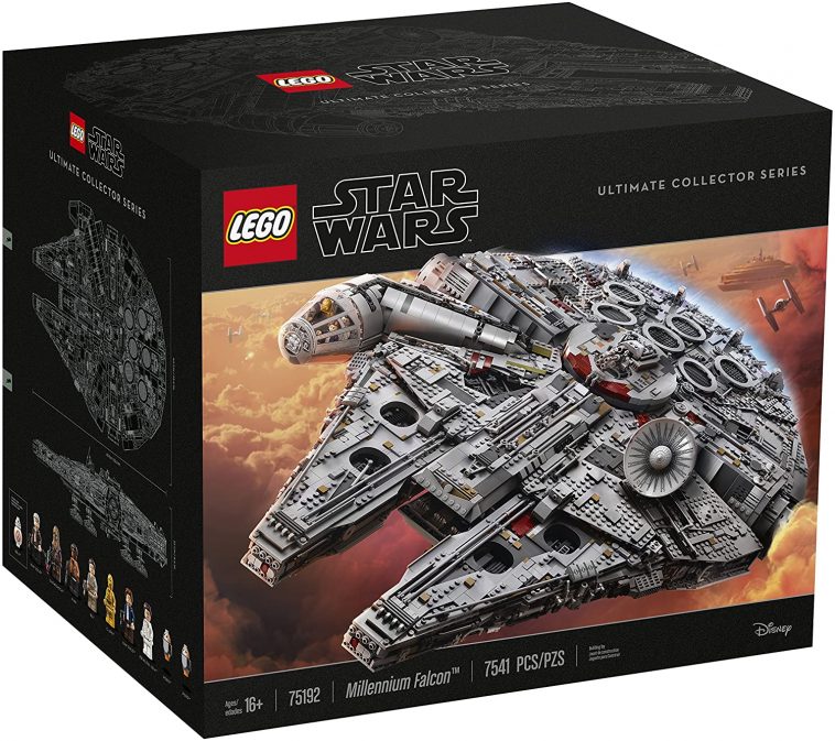 lego star wars ultimate millennium falcon 75192 expert building kit